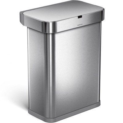 Kosz na śmieci z czujnikiem ruchu i głosu Liner Pocket 58 Litrów simplehuman ST2031