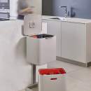 Kosz na śmieci z funkcją segregacji Totem Max Joseph Joseph 60 Litrów, kremowy 30061