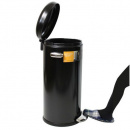 Kosz pedałowy Retro 30L SimpleHuman czarny CW1258