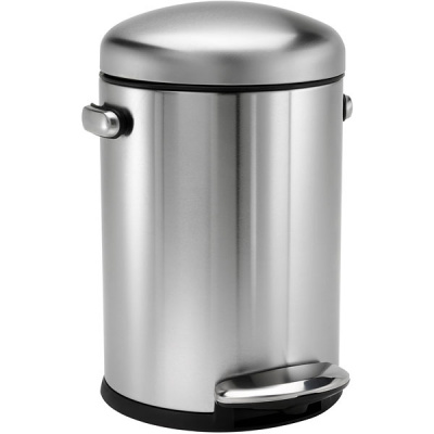 Kosz pedałowy Retro simplehuman stal matowa CW1888