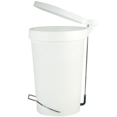 Kosz pedałowy Tip 30l Authentics biały 1092128