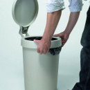 Kosz pedałowy Tip 30l Authentics biały 1092128