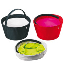 Kosz Shopnic różowo-czerwony Stelton 1400-3