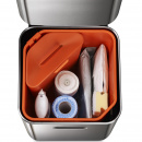 Kosz stalowy do segregacji śmieci w kuchni Totem Compact Joseph Joseph 40 Litrów 30063