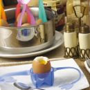 Koszyk do gotowania jaj Pavoni zielony COCCHIOTVAPAV