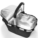 Koszyk na zakupy izolowany Reisenthel Carrybag ISO Black RBT7003