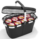 Koszyk na zakupy izolowany Reisenthel Carrybag ISO Black RBT7003