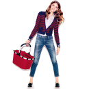 Koszyk na zakupy Reisenthel Carrybag Patchwork Royal Blue RBK4036off