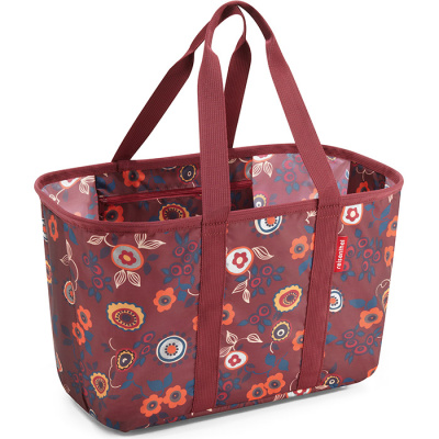 Koszyk na zakupy Reisenthel Mini maxi basket square berry dark ruby RBVoff3037