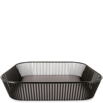 Koszyk stalowy na pieczywo 35x35 cm Revol Touch czarny RV-650499-1