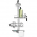 Koszyki na akcesoria pod prysznic regulowane simplehuman BT1099