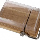 Krajalnica strunowa do sera Petit Paris Boska deska dębowa z kloszem BO-850531