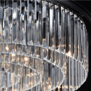 Kryształowa, duża lampa wisząca w stylu Loft MW-Light 498014910