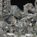 Kryształowa lampa wisząca na 14 żarówek Laura MW-LIGHT Crystal 345010814