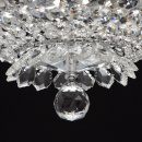 Kryształowa, luksusowa lampa wisząca, chromowane wykończenie MW-LIGHT Crystal 447010306