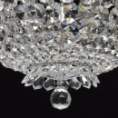 Kryształowa, luksusowa lampa wisząca, chromowane wykończenie MW-LIGHT Crystal 447010306