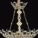 Kryształowy żyrandol na 6 żarówek, złote wykończenie MW-LIGHT Crystal 447010406