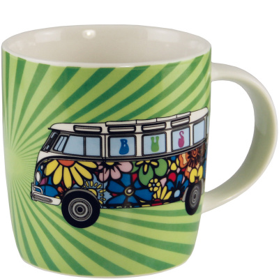 Kubeczek porcelanowy z uchem Love Bus VW T1 BR-BUTA06