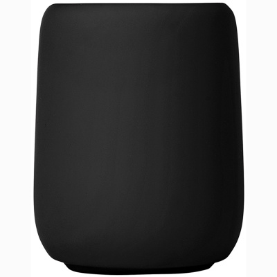 Kubek ceramiczny na szczoteczki do mycia zębów Blomus Sono czarny B66276