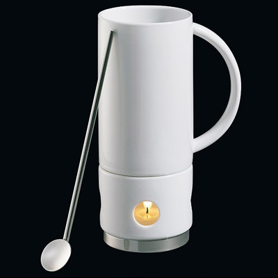 Kubek Cilio Mezzo z łyżeczką i podgrzewaczem 400 ml CI-107036