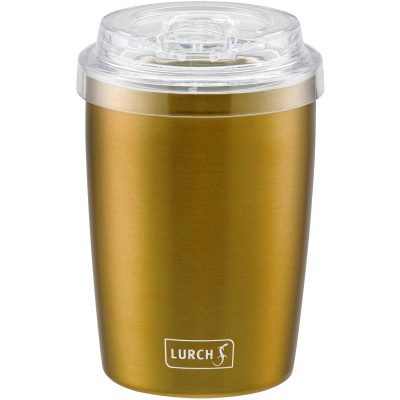 Kubek do kawy termiczny, złoty 0,3 Litra Lurch Coffee To Go LU-00240955