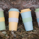 Kubek ekologiczny na kawę Natural Elements Kitchen Craft NETMUGBFBLUE