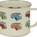 Kubek emaliowany z uchem VW T1 Parade BR-BUTA13