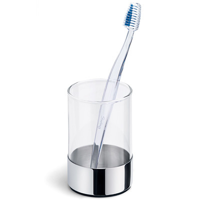 Kubek łazienkowy na szczoteczki Blomus Duo polished B68582