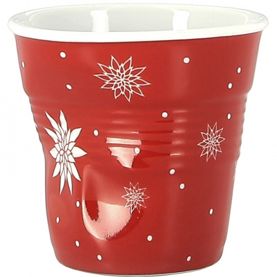 Kubek porcelanowy do cappuccino Revol Christmas Flower RV-650625-6