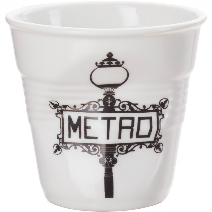 Kubek porcelanowy do cappuccino Revol Metro Paris
