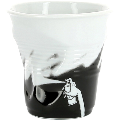 Kubek porcelanowy do cappuccino Revol Monochrome czarny RV-649702-6