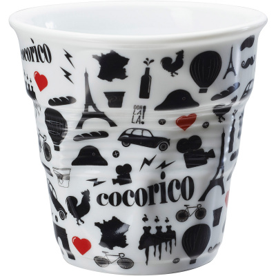 Kubek porcelanowy do espresso Revol Cocorico RV-646213-6