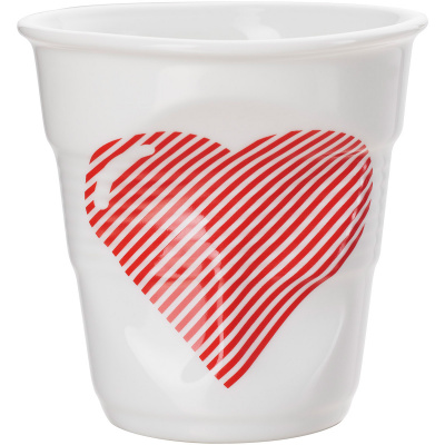 Kubek porcelanowy do espresso Revol Serce RV-648564-6