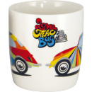 Kubek porcelanowy z uchem VW Beetle Stripes BR-BETA02