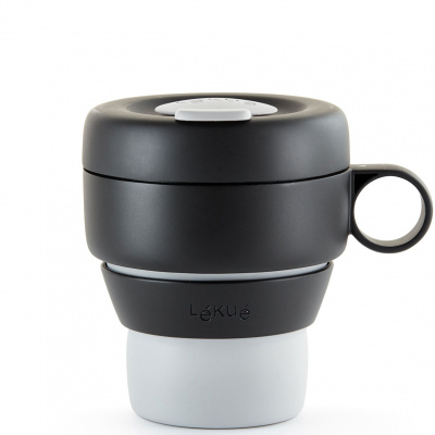 Kubek silikonowy do kawy, składany To Go Lekue 0301050G10M017