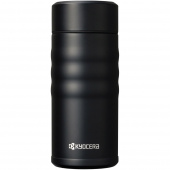 Kubek szczelny z wewnętrzną powłoką ceramiczną Kyocera Twist Top czarny MB-12SBK