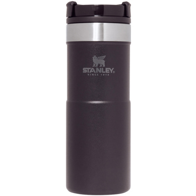 Kubek termiczny 0,47 Litra stalowy Neverleak Stanley czarny 10-09851-007