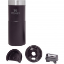 Kubek termiczny 0,47 Litra stalowy Neverleak Stanley czarny 10-09851-007