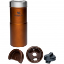 Kubek termiczny 0,47 Litra stalowy Neverleak Stanley rdzawy kolor 10-09851-010