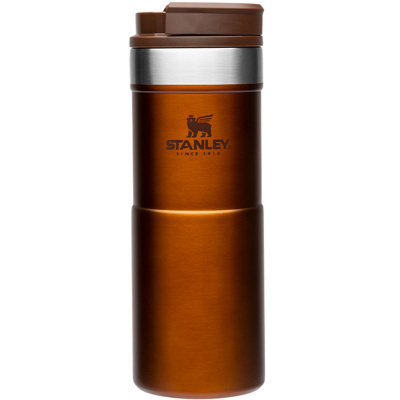 Kubek termiczny 0,47 Litra stalowy Neverleak Stanley rdzawy kolor 10-09851-010