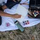 Kubek termiczny 0,47 Litra stalowy Neverleak Stanley zielony 10-09851-006