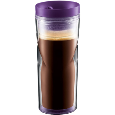 Kubek termiczny akrylowy 0,45l Bodum Travel fioletowy BD-11042-278