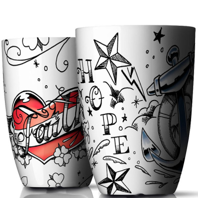 Kubek termiczny INK Faith i Hope 2 szt. Menu 4501249