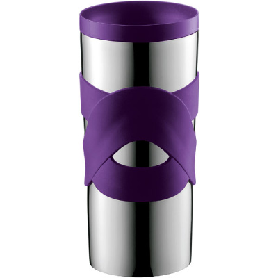 Kubek termiczny stalowy 0,35l Bodum Travel fioletowy BD-11043-278