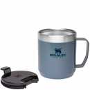 Kubek termiczny z uchwytem, stalowy Stanley Classic 0,35 Litra, niebieski 10-09366-096