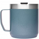 Kubek termiczny z uchwytem, stalowy Stanley Classic 0,35 Litra, niebieski 10-09366-096