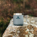 Kubek termiczny z uchwytem, stalowy Stanley Classic 0,35 Litra, niebieski 10-09366-096