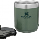 Kubek termiczny z uchwytem, stalowy Stanley Classic 0,35 Litra, zielony 10-09366-005