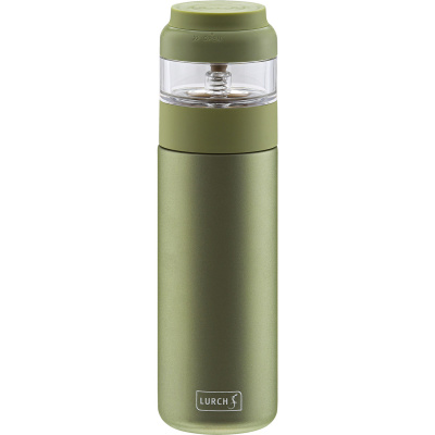 Kubek termiczny z zaparzaczem do herbaty 0,4 Litra Lurch zielony LU-00240916