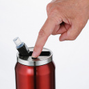 Kubek termiczny ze słomką Lattina Cilio 0,5 Litra, czerwony CI-543810